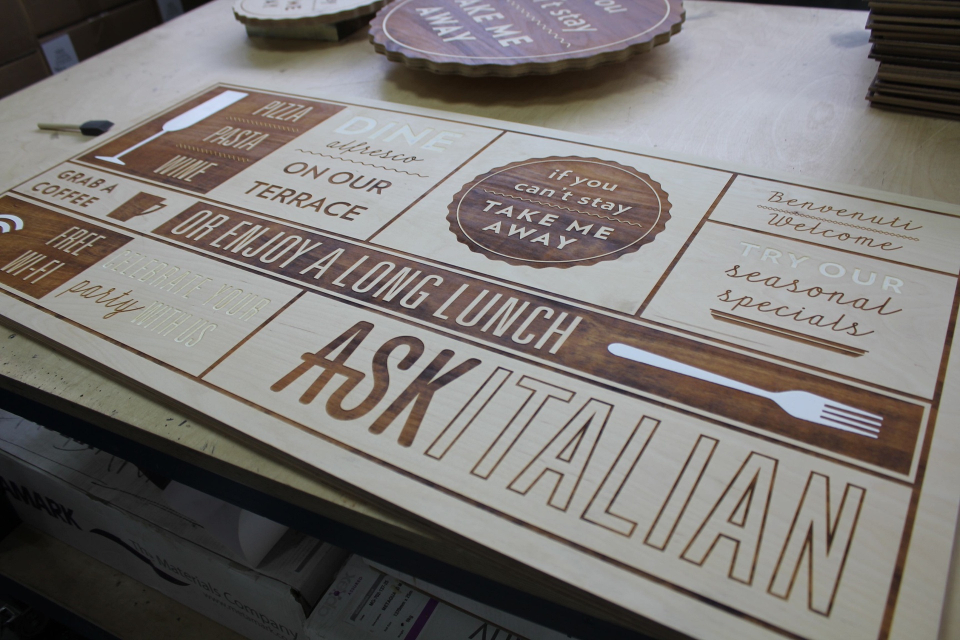 Wooden sign project 5 by Complete Signs