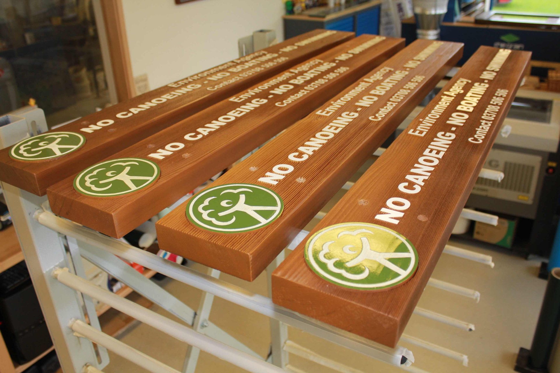 Wooden sign project 19 by Complete Signs