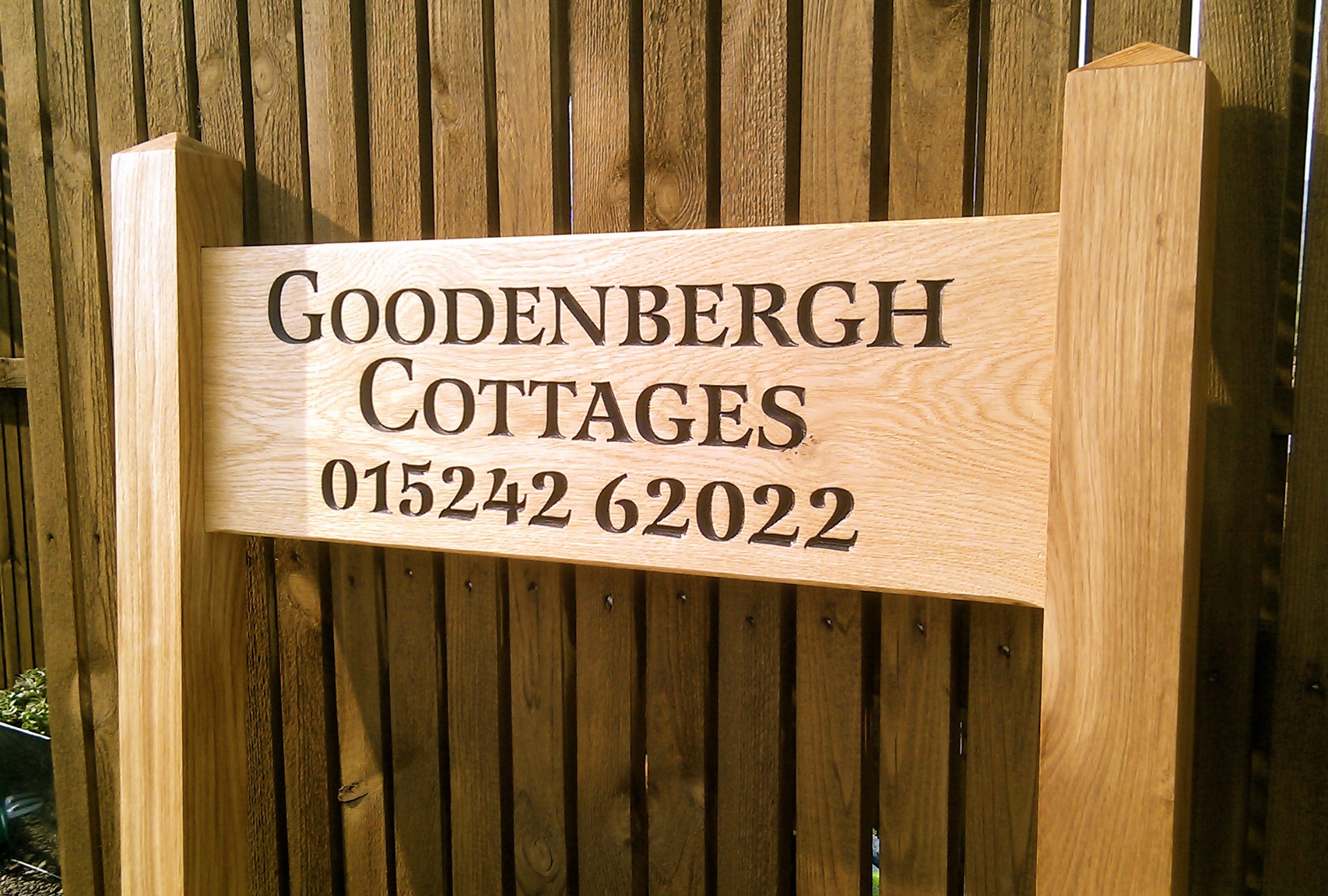 Wooden sign project 15 by Complete Signs