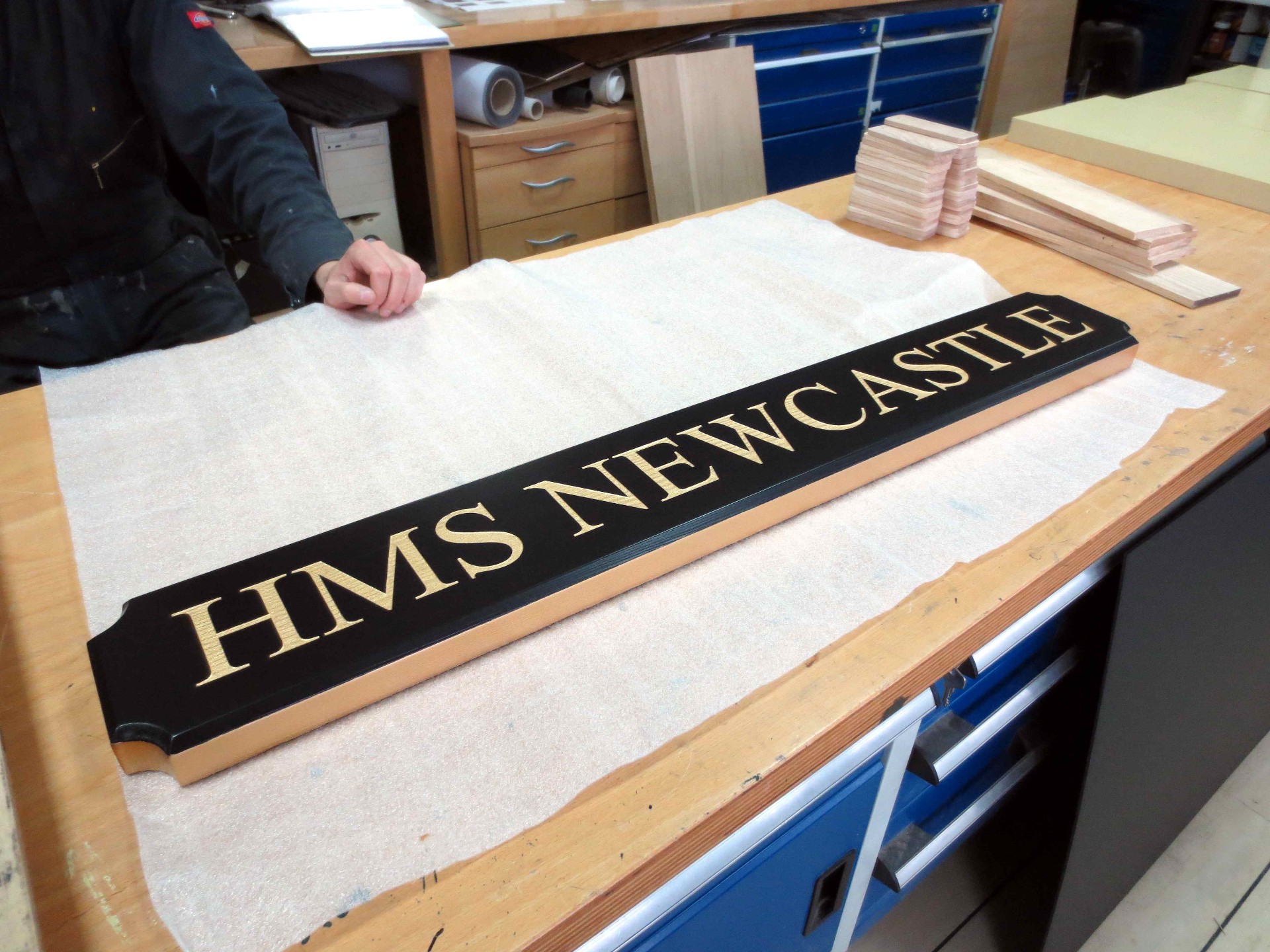 Wooden sign project 11 by Complete Signs