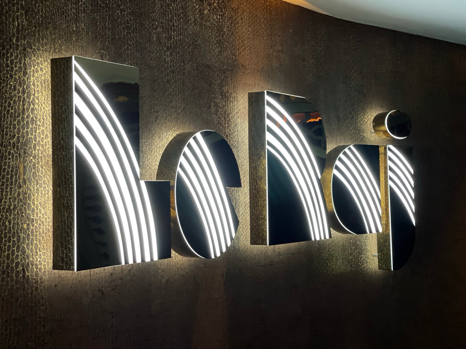 Bronze/gold stainless sign project 5 by Complete Signs