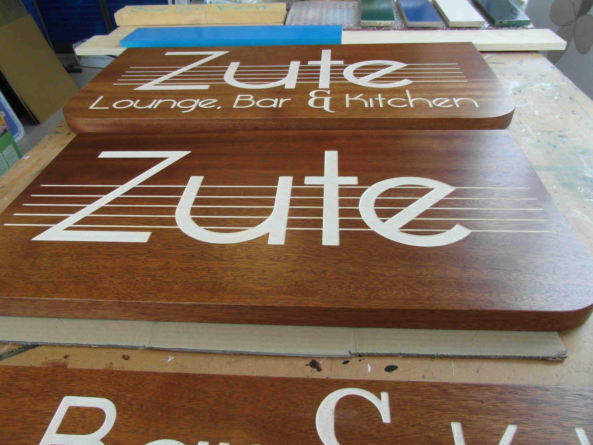 Wooden sign project 13 by Complete Signs