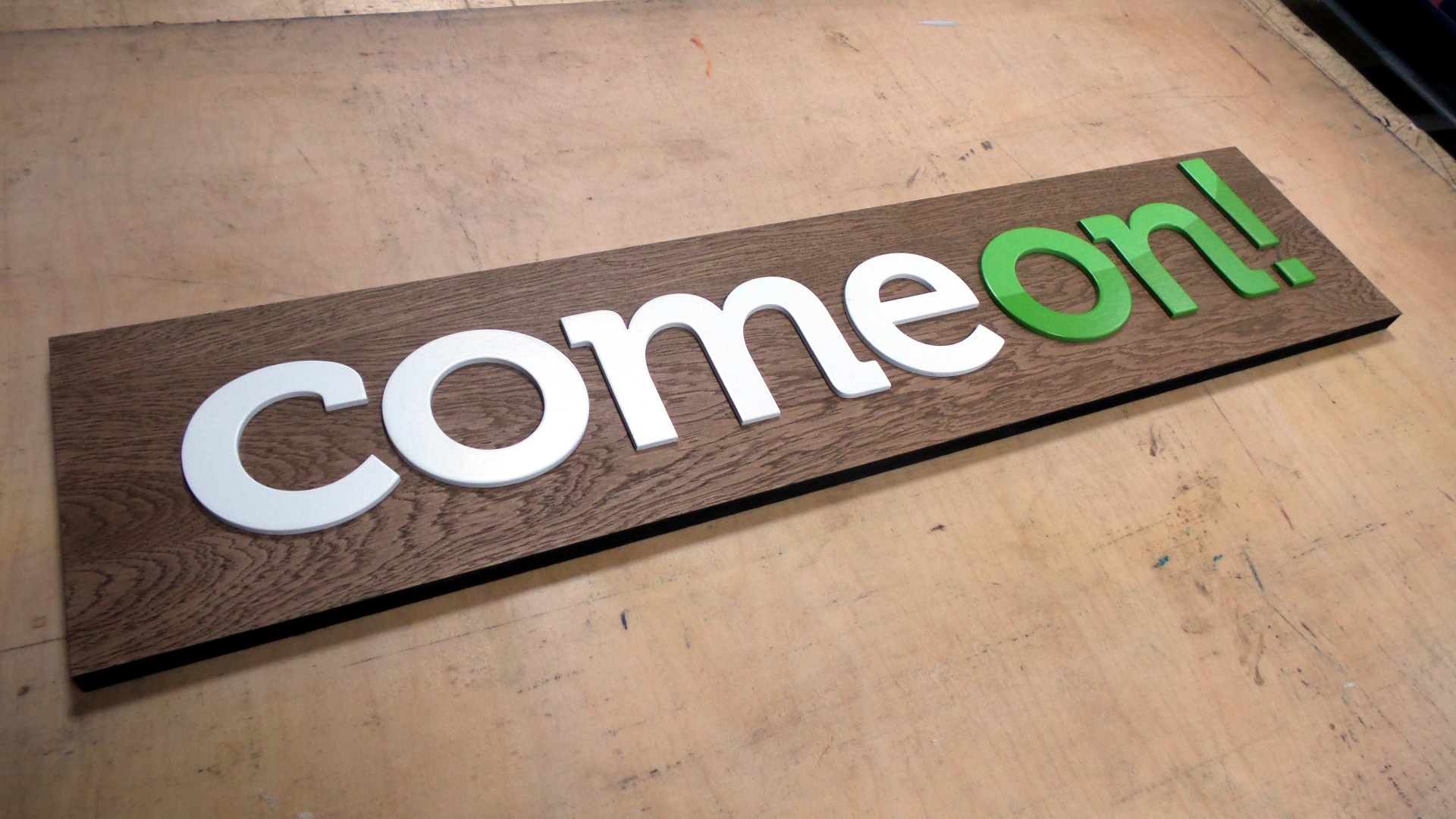 Wooden sign project 17 by Complete Signs