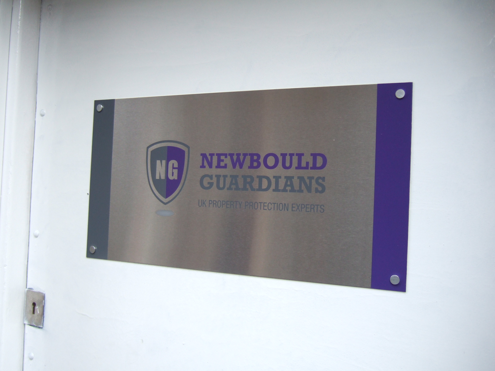Nameplate sign project 6 by Complete Signs