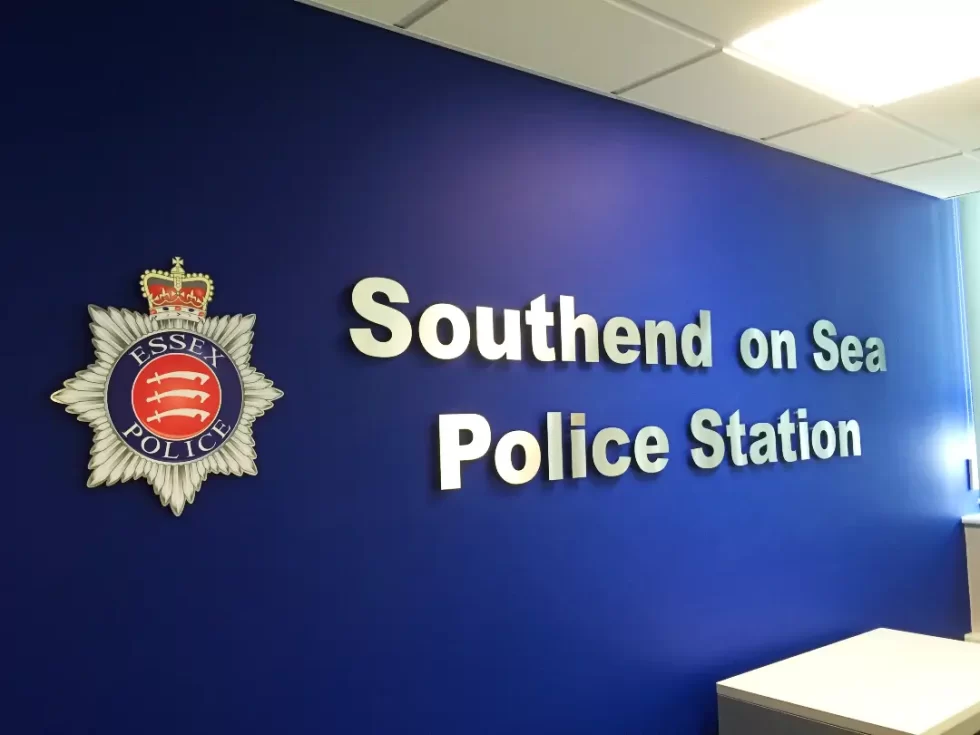Police station — heritage exterior signage