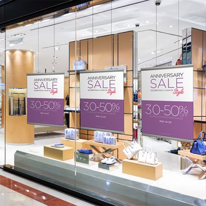 Point of Sale Displays by Complete Signs - professional commercial signage