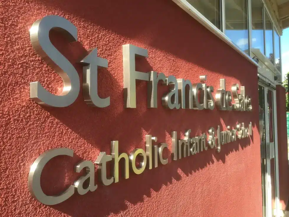 St Francis — church signage project