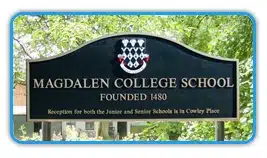 School site signage installation