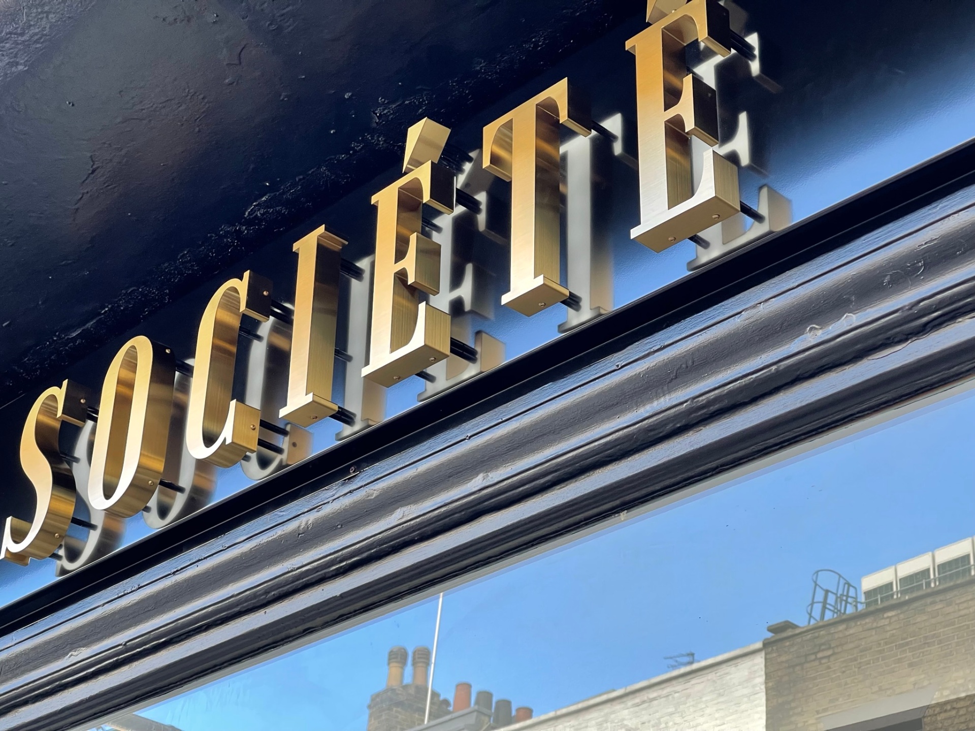 Bronze/gold stainless sign project 2 by Complete Signs